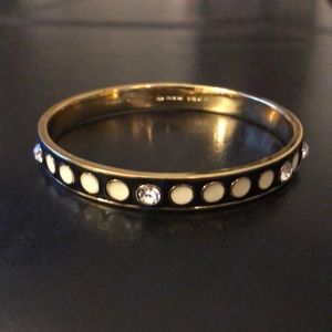 Kate Spade Black, White, Crystal Bracelet